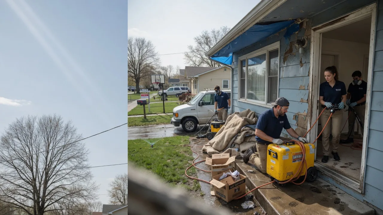 Basement Flood Cleanup in Kremlin, MT near me